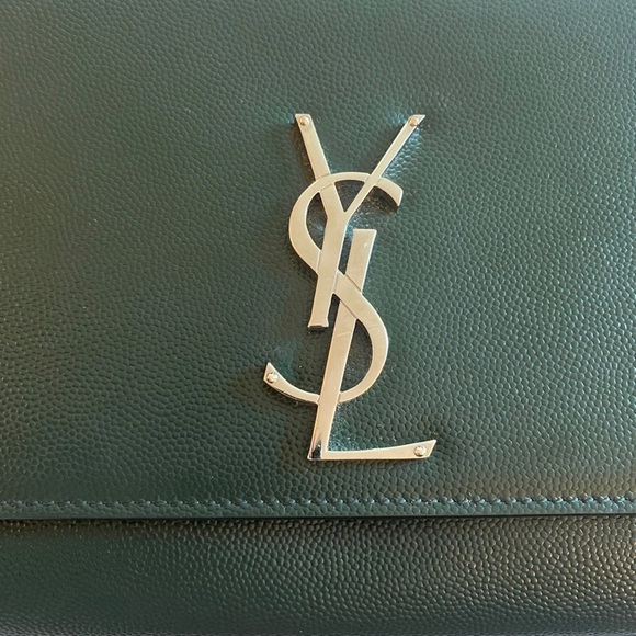 ❌SOLD!!!❌ Green YSL Medium Kate Bag - Picture 4 of 16